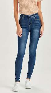 Junkfood Jeans Rocker Tall Jean Dark Blue