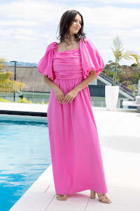 Womenswear: Augustine Mari Maxi Dress Pink RA193