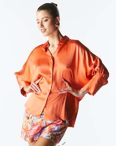 Womenswear: Fate + Becker Dashing Shirt 17294TWFA - Tangerine