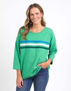 Womenswear: Elm Horizon Sweat 8118000 - Greenbriar