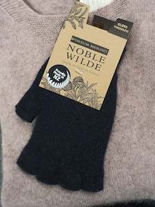 Noble Wild Fingerless Glove NW5026 - Black