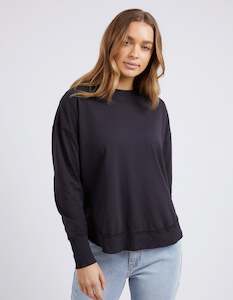 Foxwood Farrah Long Sleeve tee 55x0198 - Black