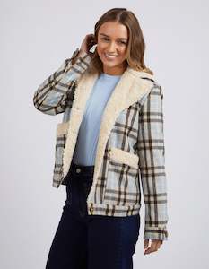 Foxwood Demi Check Jacket 5533001 - Blue Check