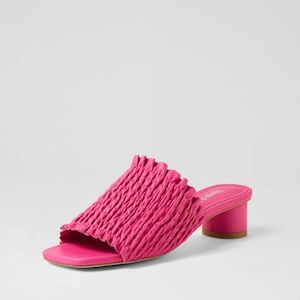 Womenswear: Django & Juliette Hailin Pink Leather