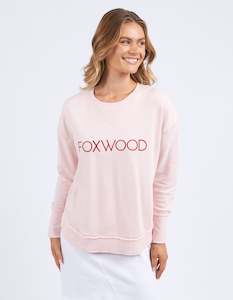 Foxwood Simplified Metallic Crew 55x0215.PPNK - Pale Pink