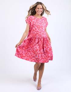 Elm Sunset Hour Dress 8149100.STRW - Sunset Hour Print