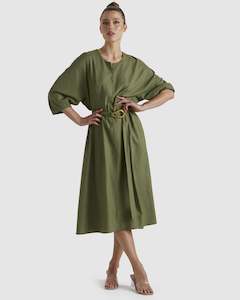 Womenswear: Fate + Becker Shoreline Dress 17348DWFA - Khaki