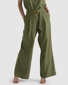 Womenswear: Fate + Becker Shoreline Pant 17347PWFA - Khaki