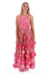 Augustine Garden Maxi Dress Floral Lace ra140