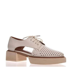 Womenswear: Alfie & Evie Treacle White leather