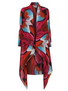 Womenswear: Alquema Collare Coat AC2404 - Bows