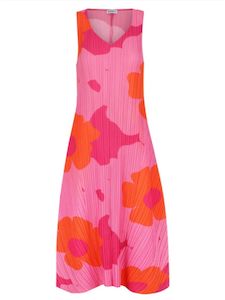 Alquema Long Estrella Dress AD1072L - Pink Way