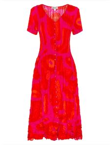 Alquema Capro Dress - Pink tucson