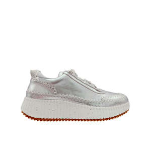 Womenswear: Gelato Pluto-G stitched Sneakers - Silver