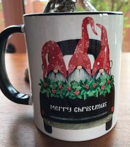 mug: Gnome Santa’s in truck