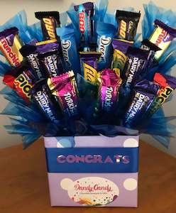 Congrats or thank you favourite or Whittaker’s treat