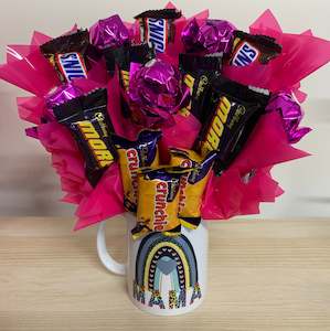 Mama mug chocolate bouquet