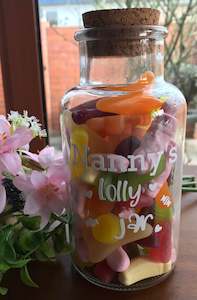 Other Gifts: Personalise it  - Lolly Jar