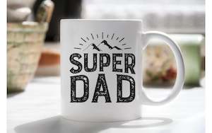 Superdad mug chocolate bouquet