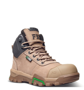 Protective clothing: FXD Mid Cut Work Boots Stone