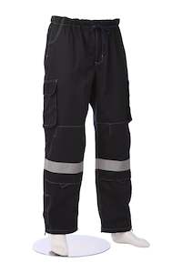 Daneunder Flame Resistant Draw String Pants Winter Reflective