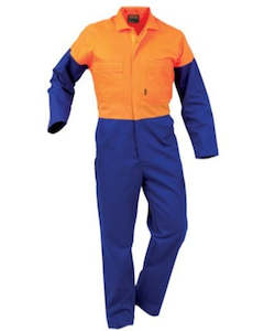 Protective clothing: BISON Workzone Polycotton Zip Overall Day