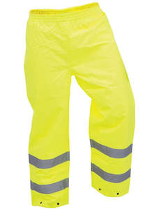 Protective clothing: BISON Stamina Overtrouser Yellow