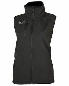 Protective clothing: Stoney Creek Womens Softshell Vest Black