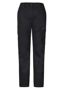 SYZMIK Womens Stretch Cargo Pant Black