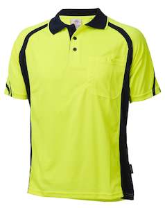 Daneunder Stripe Polo Yellow