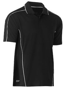 BISLEY SS Polo Cool Mesh Black