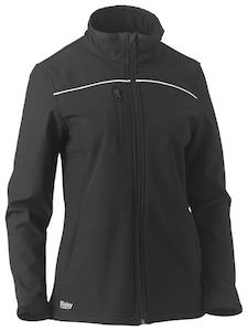 BISLEY Womens Soft Shell Jacket Black