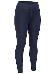 Protective clothing: BISLEY Womens Jegging Blue