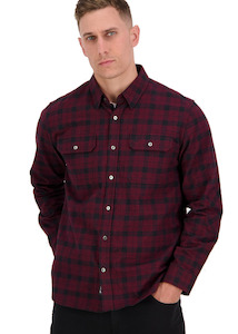 SWANNDRI  Port Road LS Shirt