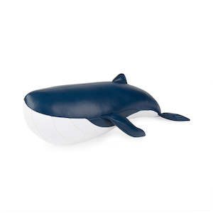 Furniture: Zuny - Whale Wave Midnight Blue Bookend