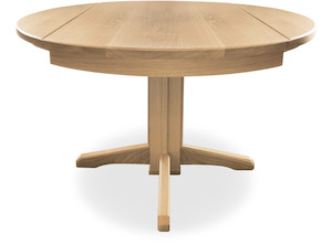 Wooden furniture: Avondale Round Double Drop-Leaf Dining Table