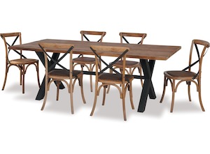 Cross 1800 7-pce Dining Suite