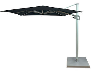 Bali 2.5m Square Cantilever Outdoor Sun Umbrella