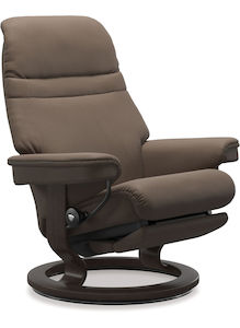 Stressless® Sunrise Classic Power Large Leather Recliner - Special