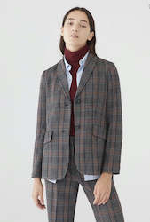 Womenswear: Nice Things Mattress Check Blazer