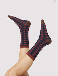 Nice things Gingham Socks