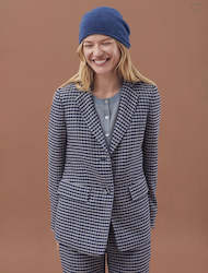 Nice Things Folk Houndstooth Blazer