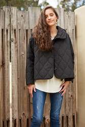 Ribe Hood Jacket - Ebony