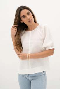 Lagoon Blouse - White