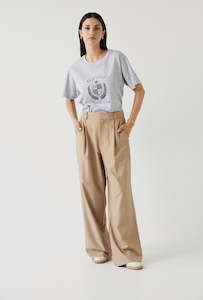 Womenswear: Boyfriend Pant - Sand Beige