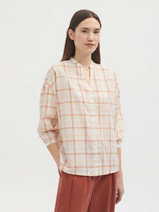 Womenswear: Checked Poplin Shirt