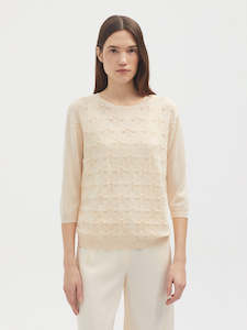 Womenswear: Jacquard Bees Sweater