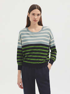 Oversized Striped Jumper