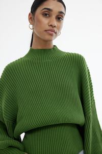 Womenswear: Harper Knit - Forest Green