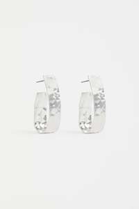 Gild Large Hoop Earring - Silver